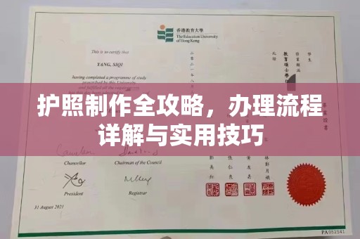 蒸湘护照制作全攻略，办理流程详解与实用技巧